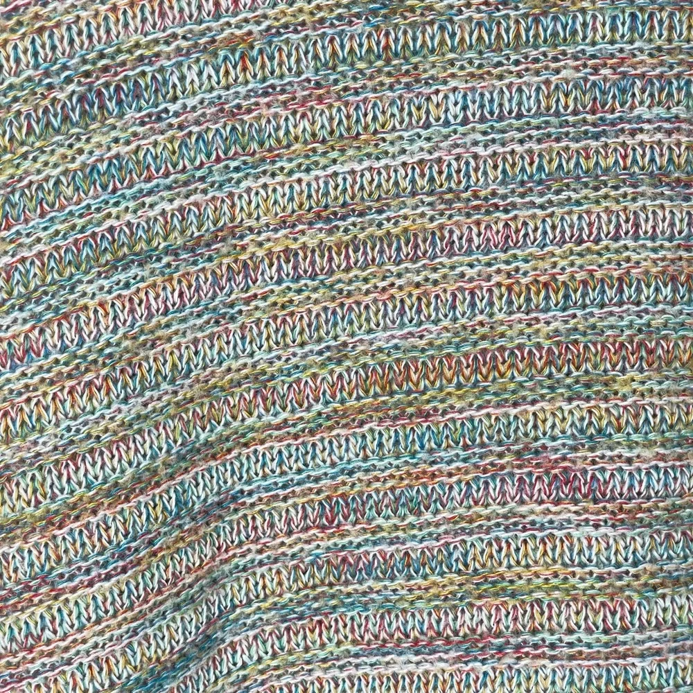 Two-one-two New York M Rainbow Boxy Knit Sweater